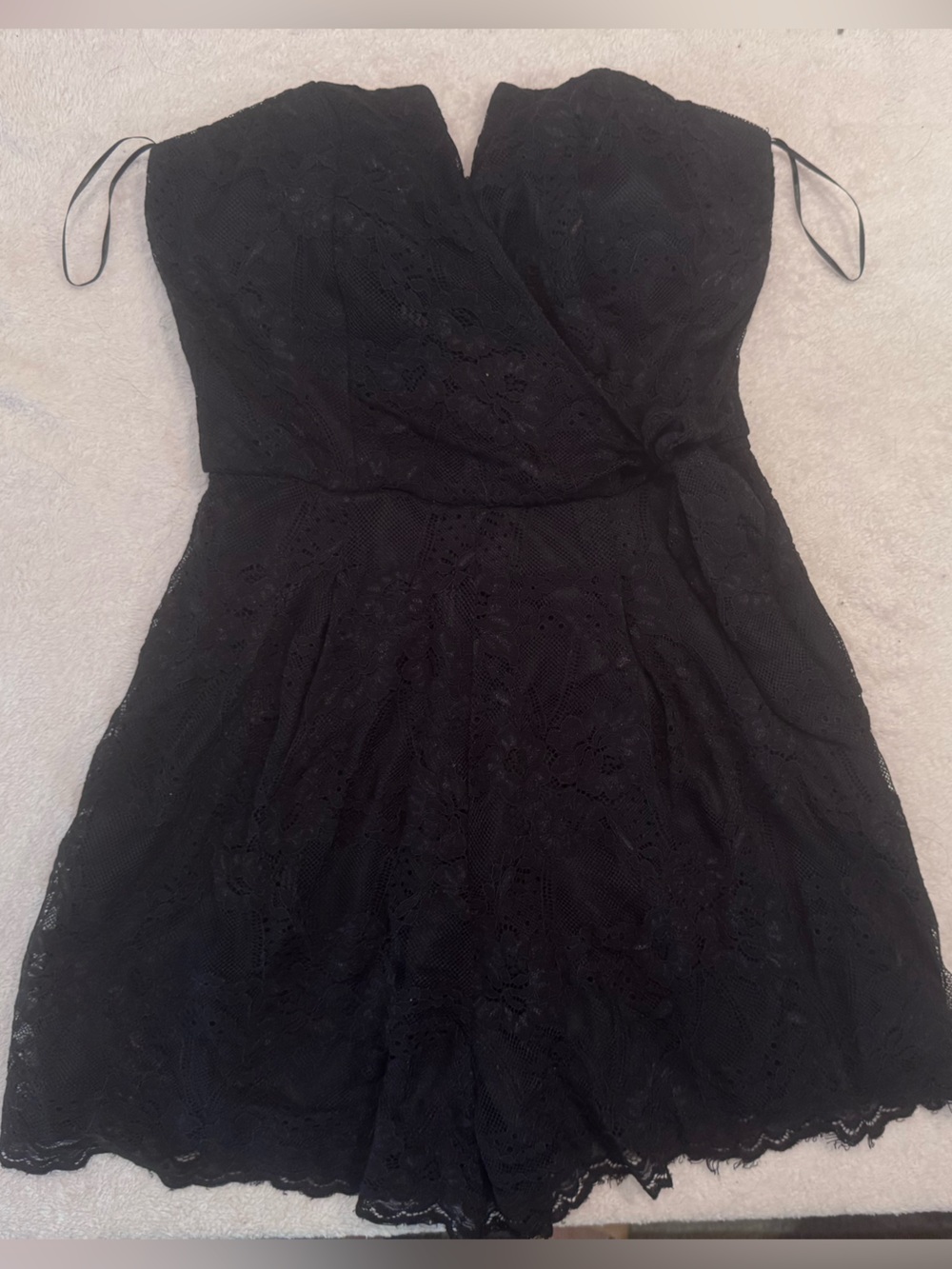 Jun & Ivy Strapless romper-XS